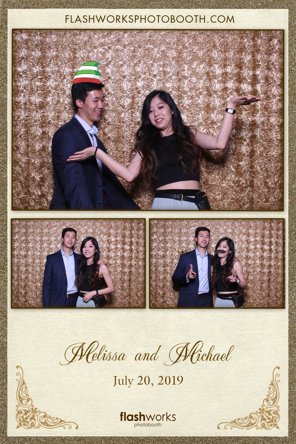 Michael and Melissa's Wedding | View more photos from the event at gallery.flashworksphotobooth.com/u/FlashworksPhotoboothInc/Michael-and-Melissas-Wedding